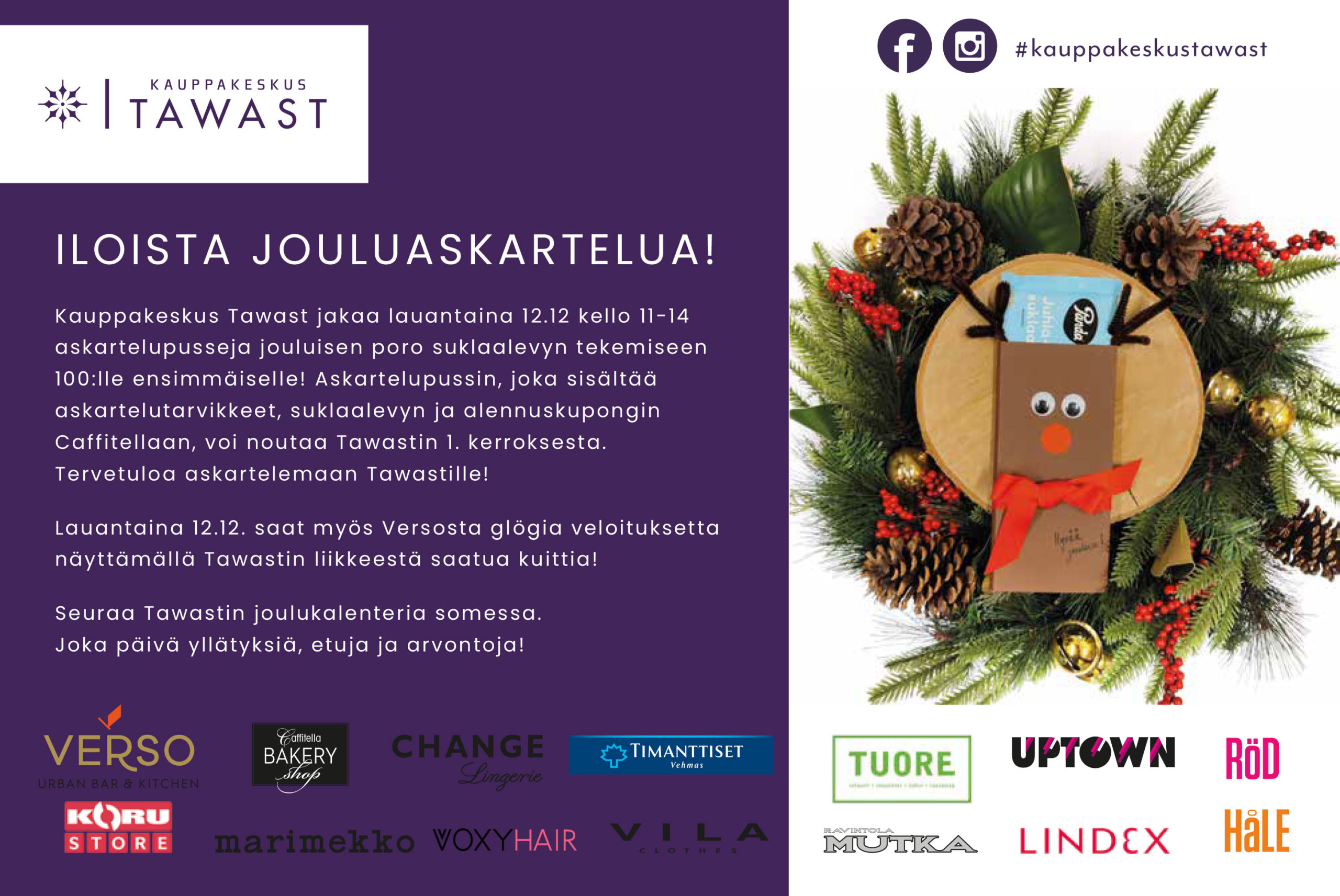 jouluaskartelu tawast